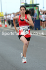 Womens under-17s 2021 Northern 6 and 4 Stage and Young Athletes Road Relays, Redcar. Photo: David T. Hewitson/Sports for All Pics